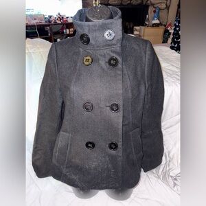 H&M Pea Coat Wool Jacket Winter